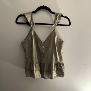 Small sleeveless blouse